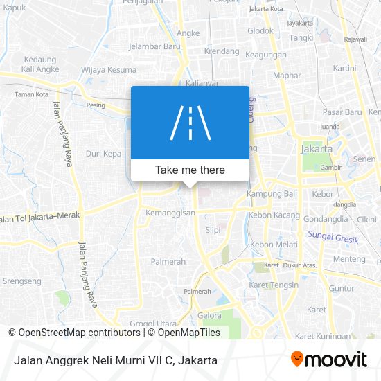 Jalan Anggrek Neli Murni VII C map