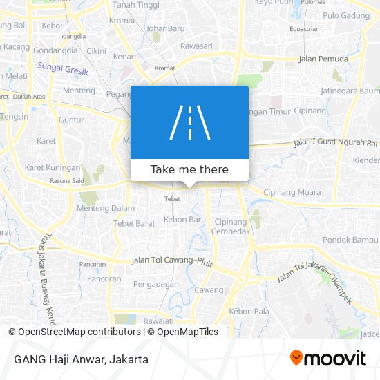 GANG Haji Anwar map