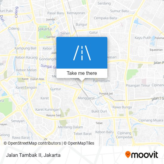 Jalan Tambak II map