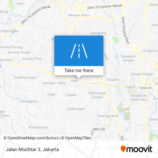 Jalan Muchtar 3 map