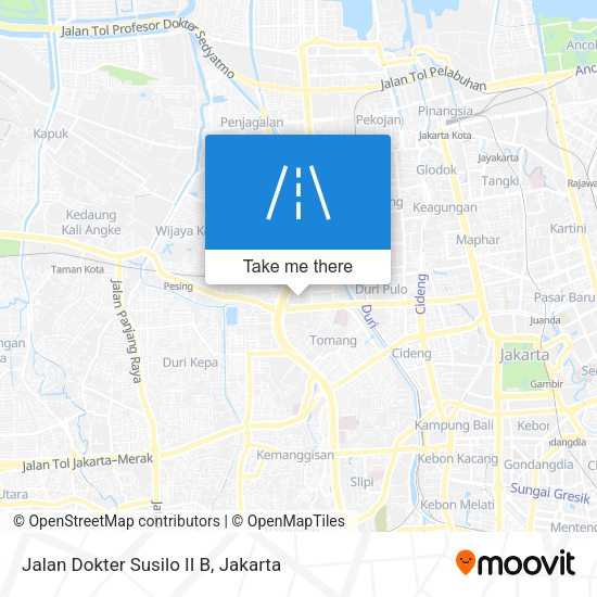 Jalan Dokter Susilo II B map