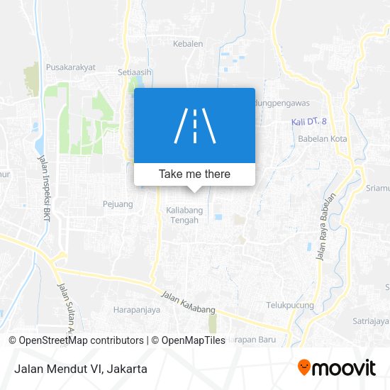 Jalan Mendut VI map