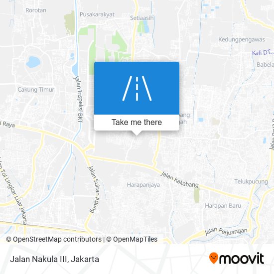 Jalan Nakula III map