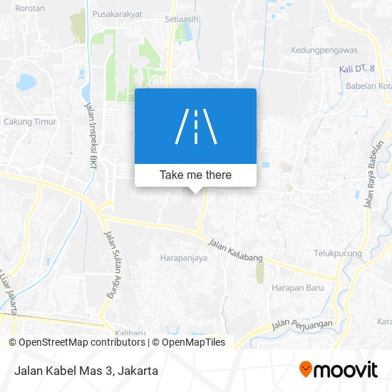 Jalan Kabel Mas 3 map