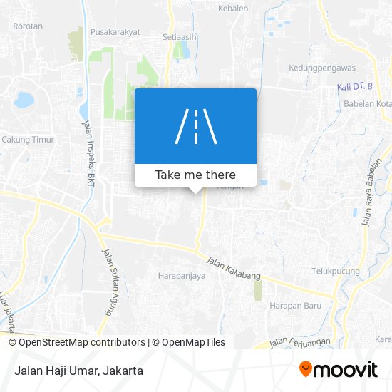 Jalan Haji Umar map