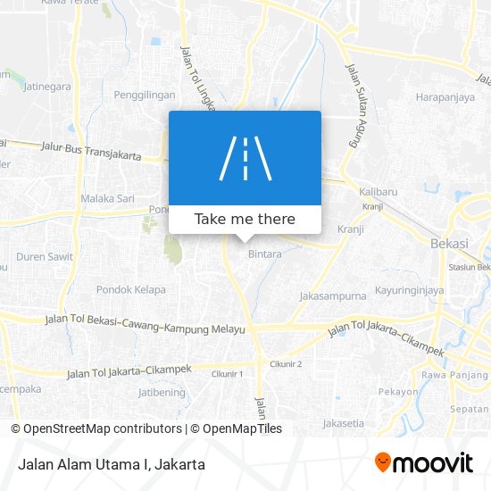Jalan Alam Utama I map