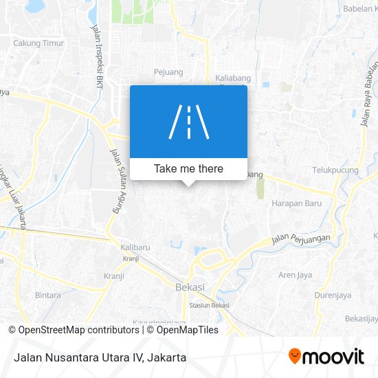Jalan Nusantara Utara IV map