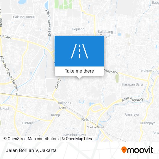 Jalan Berlian V map