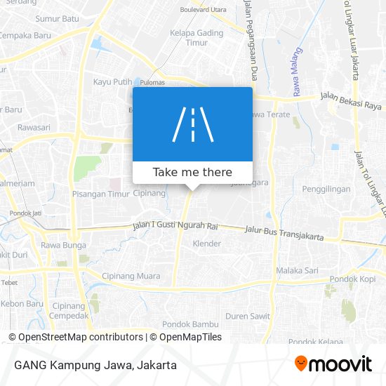 GANG Kampung Jawa map