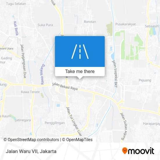 Jalan Waru VII map