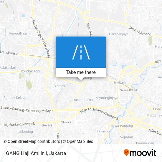 GANG Haji Amilin I map