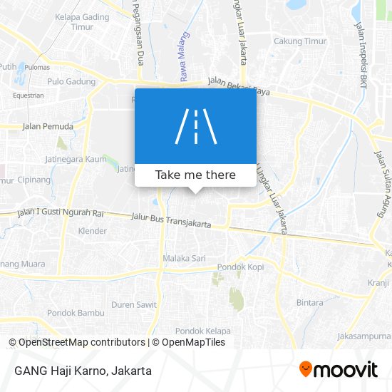 GANG Haji Karno map