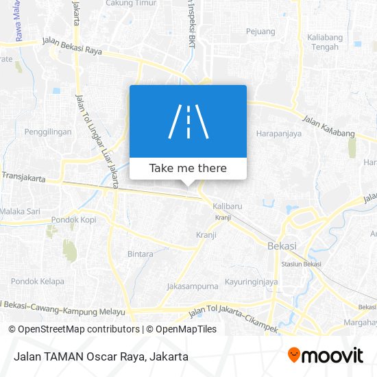 Jalan TAMAN Oscar Raya map