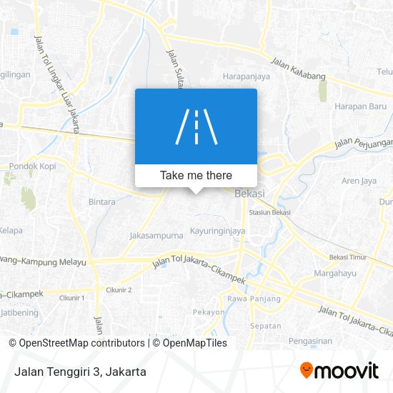 Jalan Tenggiri 3 map