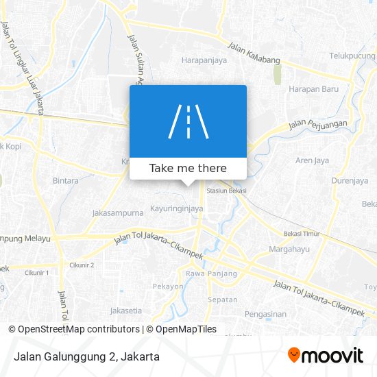 Jalan Galunggung 2 map