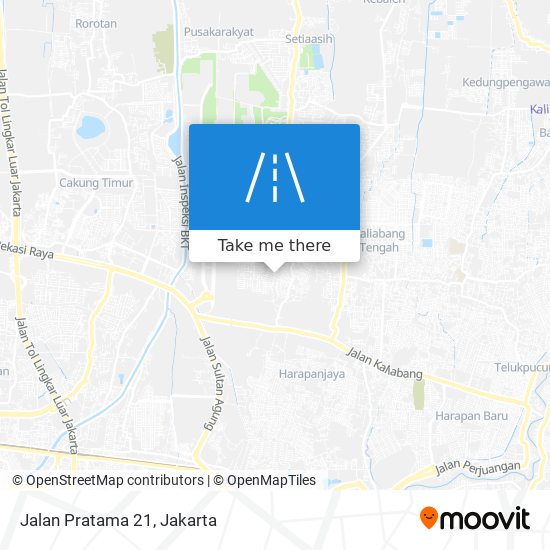 Jalan Pratama 21 map