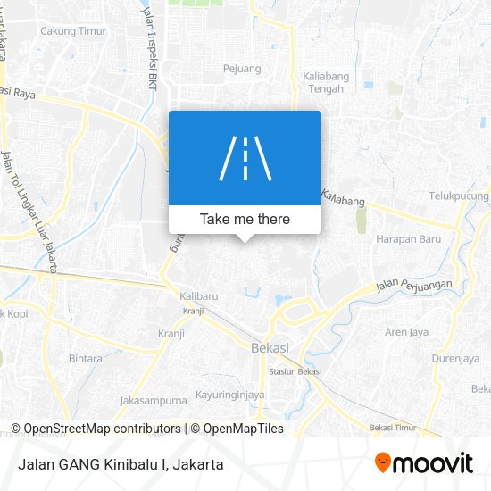 Jalan GANG Kinibalu I map