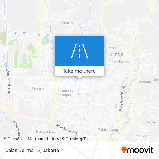 Jalan Delima 12 map