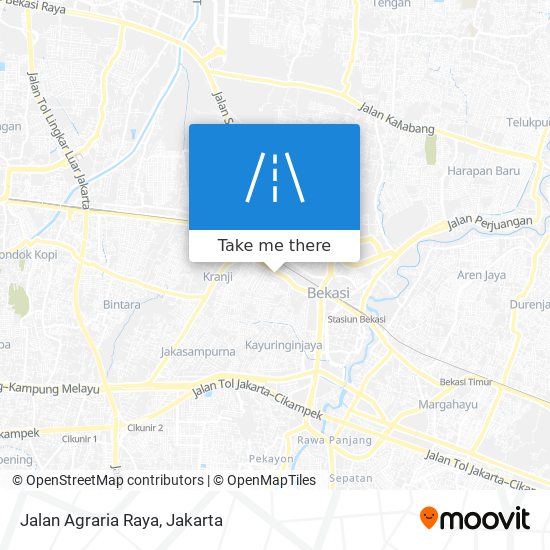 Jalan Agraria Raya map