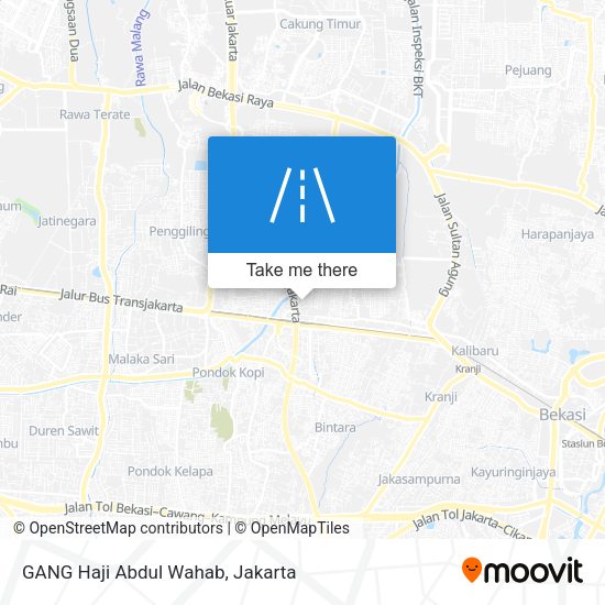 GANG Haji Abdul Wahab map