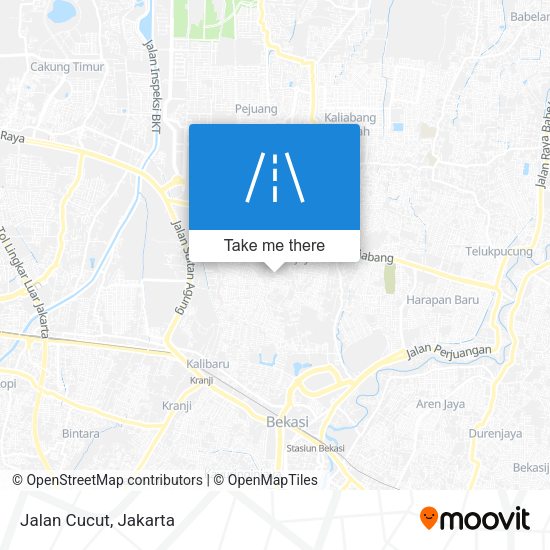 Jalan Cucut map