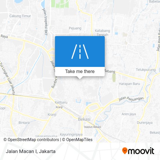 Jalan Macan I map