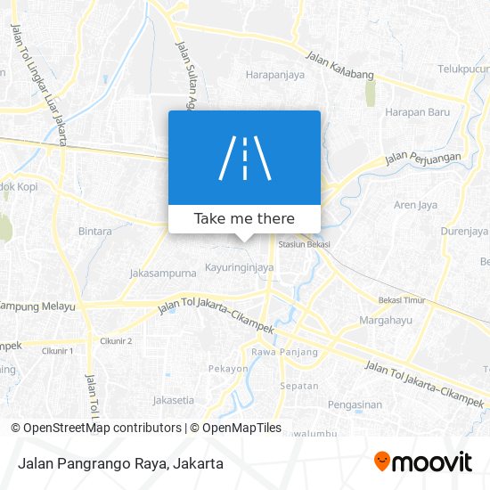 Jalan Pangrango Raya map