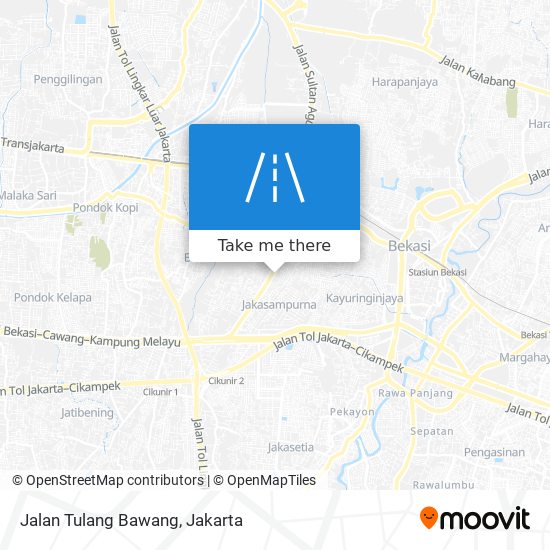 Jalan Tulang Bawang map