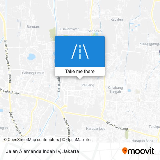 Jalan Alamanda Indah IV map