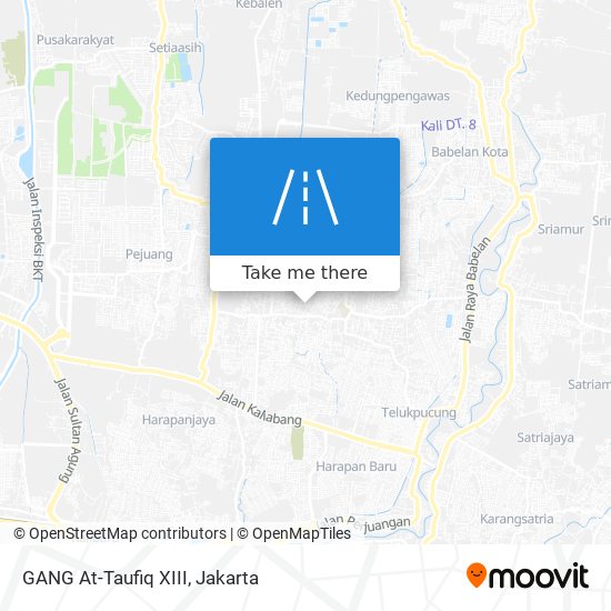 GANG At-Taufiq XIII map