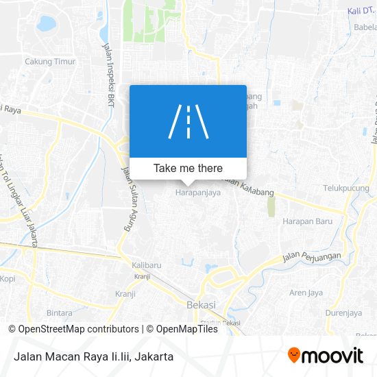 Jalan Macan Raya Ii.Iii map