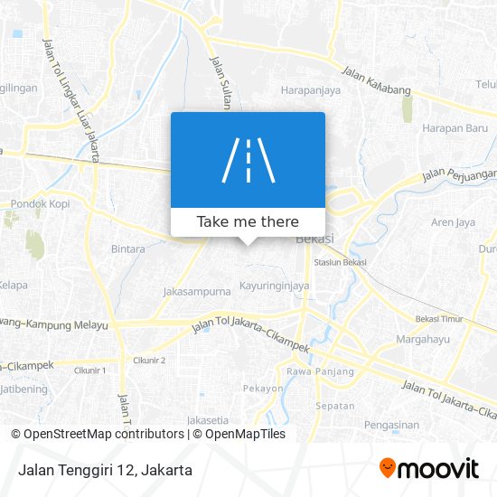 Jalan Tenggiri 12 map