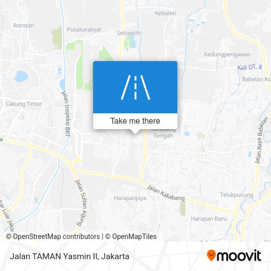 Jalan TAMAN Yasmin II map