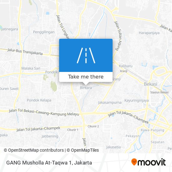 GANG Musholla At-Taqwa 1 map