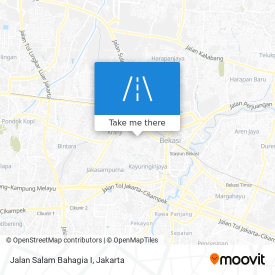 Jalan Salam Bahagia I map