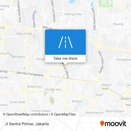 Jl Sentra Primer map