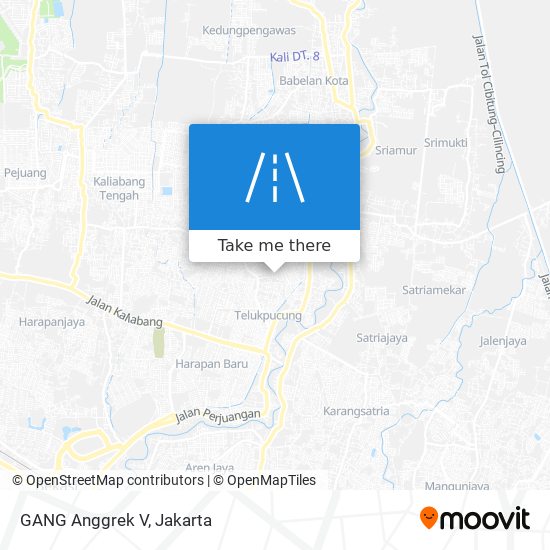 GANG Anggrek V map
