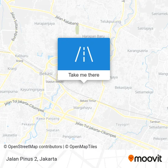 Jalan Pinus 2 map