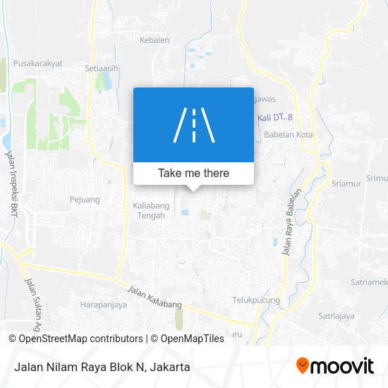 Jalan Nilam Raya Blok N map