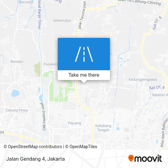 Jalan Gendang 4 map