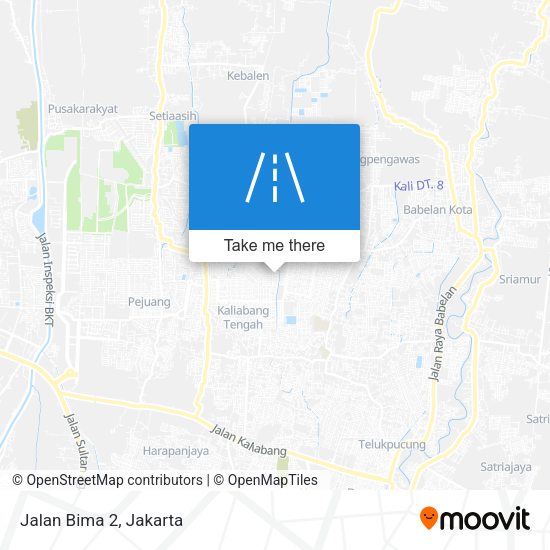 Jalan Bima 2 map