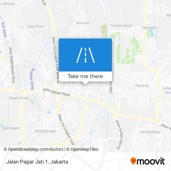 Jalan Pagar Jati 1 map