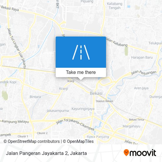 Jalan Pangeran Jayakarta 2 map