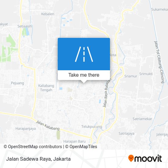 Jalan Sadewa Raya map