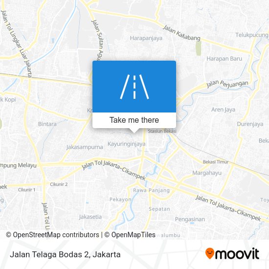 Jalan Telaga Bodas 2 map