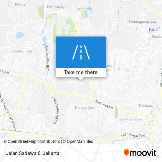 Jalan Sadewa 6 map