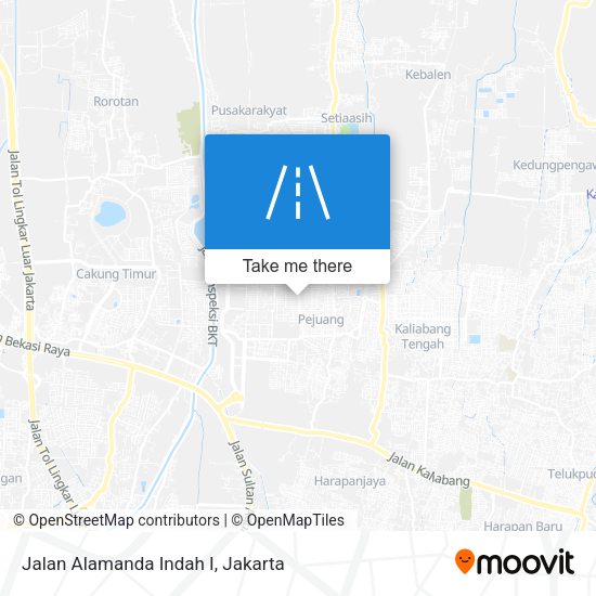 Jalan Alamanda Indah I map