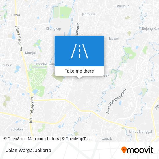 Jalan Warga map