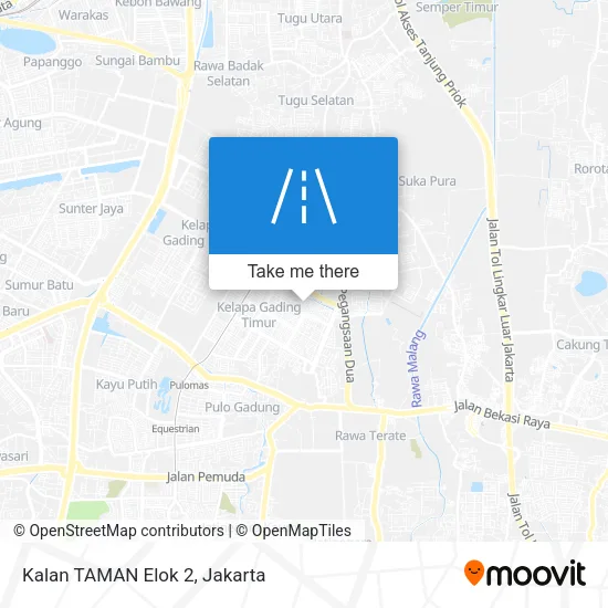 Kalan TAMAN Elok 2 map