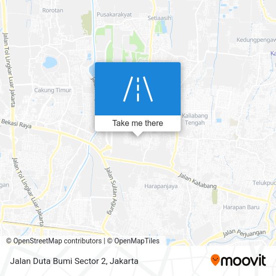 Jalan Duta Bumi Sector 2 map